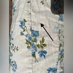 Anthropologie  $160 Blue Flower Mini Dress Blue Floral Cottagecore Boho Bohemian Photo 7