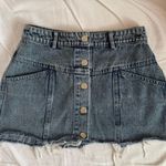 Blue Blush denim mini skirt Photo 0