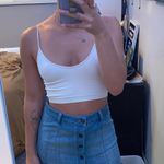 Sky And Sparrow Jean Skirt Photo 0