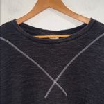 We The Free Come Again Oversized Black 100% Cotton Sweatshirt Free People Photo 2