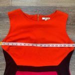 Jade Melody Tam Orange & Pink Colorblock Mini Dress S Photo 2