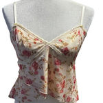 Princess Polly  Floral Babydoll Cami Top Size US 6 Photo 0