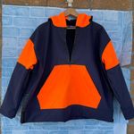 VDR VIADELLEROSE HALF ZIP JACKET SIZE LARGE Orange Photo 6