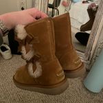 UGG Koolaburra Bow Brown Boots Photo 2