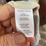 En Crême En Creme size Small boho spring summer dress medallion print cream blue mini Photo 3