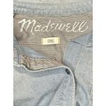 Madewell Light Wash Denim Chambray Button Down Size XS EUC!! Blue Photo 3
