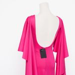 Black Halo  Eve – Iconic Pink Ruffle-Sleeve Sheath Dress Photo 13