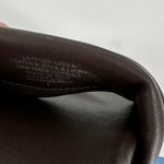 Seychelles  Low Key Slide Sandal size 6 Dark Brown Slip On Tubular Round Toe Photo 6