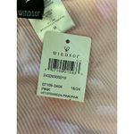 Windsor Tank Top Womens Medium Pink Ribbed Cami Crop Lettuce Hem Bow Stretch Photo 6