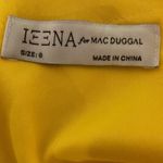 Mac Duggal Floral Chiffon Dress with Deep V-Neck Ruffle Tiered Skirt Size 8 NWT Photo 6