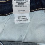 BKE Buckle Victoria Stretch Jean Shorts Dark Wash Distressed Denim Women’s Sz 30 Photo 7