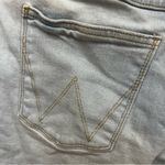 Wrangler light wash distressed denim Bermuda length short with tough hem size 8 Photo 5