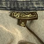 Diane Gilman DG2  Blue Denim Floral Embroidered Jean Jacket Size XL Photo 9