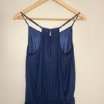 Lilly Pulitzer  Shorts Romper Halter‎ Elastic Waist Navy Size M Photo 4