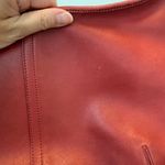 Coach vintage small red Leather Ergo Hobo Bag Photo 8