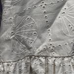 Universal Threads Cotton  Cream  Sea-Shell Eyelet Maxi Dress XS Photo 14
