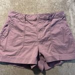 Old Navy  Shorts Womens Large High Rise OG Chino Mauve Pink Stretch Casual Photo 0