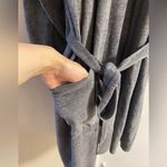 Barefoot Dreams  cozy chic ultra lite Dream robe anchor grey Large NWT Photo 5