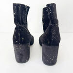 Urban Outfitters Margot Velvet Constellation Heeled Booties Size 8 EU 39 Photo 1