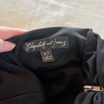 Elizabeth and James Women's Rouched Black Mini Skirt Black Label Designer XS Photo 11