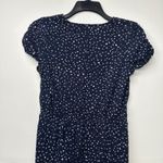 Banana Republic  blue heart short sleeve knee Length dress Petite Small Photo 5