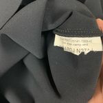 Emporio Armani Dress Black Blue Fitted Career Sleeveless Color block 42 Midi Photo 3