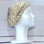 Vintage Handmade Beaded Sequin Beret Hat Gold Photo 0