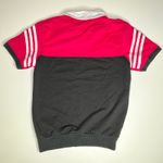 Adidas Vintage  Short Sleeve Pink Quarter Zip Shirt M Photo 1