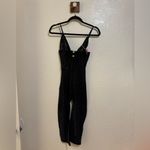 Poster Girl  SCARLETT PEDAL PUSHER JUMPSUIT BLACK ZEBRA PRINT Photo 1