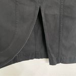 Mara Hoffman  Womens Skirt Black Nakita Denim Midi Split Front Size 2 Photo 6