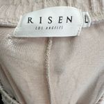 Risen  Los Angeles beige joggers L pull on casual lounge neutral athleisure Photo 1