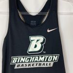 Nike 3/$30  Pro | Binghamton University Basketball Black Racerback Tank Top S Photo 2