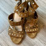 Loeffler Randall Galia Studded Suede Block-Heel Sandal Size 6.5 Photo 9