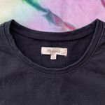 Madewell Heavyweight Jersey Crewneck Tee - True Black | Size XS Photo 5