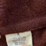 Sky And Sparrow  burgundy crop zip up hoodie Photo 1
