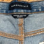 Aeropostale Aeropostal | Vintage High Rise Shorty Cherry Floral Cut Off Shorts Denim Size 14 Photo 5