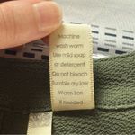 Japna EUC  Green Short Sleeve Work Top, Size Small Photo 3