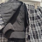 C/MEO COLLECTIVE NEW  Captivate Top Black Check Tiered Ruffle‎ Sleeveless Blouse Photo 5