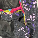 Vintage Rodeo Gold Series Womens Ski Snow Jacket Size Medium Uk 14/16 black/purp Purple Photo 6