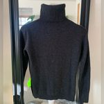 Lafayette 148  New York Cashmere Turtleneck Gray Sweater Photo 2