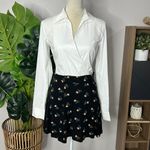 Topshop • floral stretch mini skater skirt Photo 1