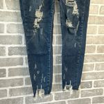 Judy Blue  Distressed Skinny Jeans Shark bite ankles Women’s Size 15/32 Photo 3