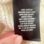 Mossimo Womens Large Sweater Ivory Cold Shoulder Minimalist Staple Pullover Size XL Photo 4