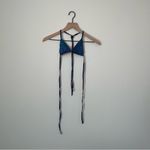 Sparkly Blue Bikini Top‎ Size XS Photo 2
