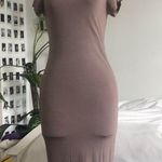American Dream Tan High Quality Bodycon Dress  Photo 0