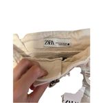 ZARA  Metallic Midi Skirt with slit Size Medium NWT Photo 5