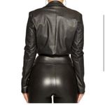 Naked Wardrobe  Crop Faux Leather Jacket M Photo 1