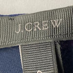 J.Crew 100% SILK WO DRESS SIZE 0 FLOUNCY RUFFLED DRESS NAVY WITH COLORED… Photo 8