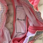 Blooming Jelly NWT Colorblock High Waisted Halter Neck Bikini Coral Pink M Photo 7