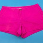 Lilly Pulitzer  Women’s Hot Pink Ribbed Shorts Size 10 Photo 0